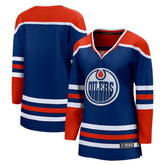 Edmonton Oilers Fanatics Women's Home Breakaway Blank Jersey