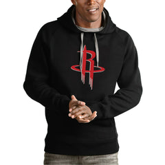 Houston Rockets Antigua Team Logo Victory Pullover Hoodie sale - Black for sale