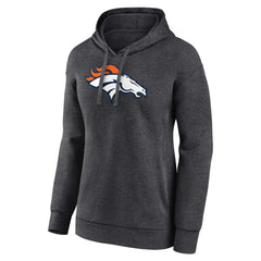 NFL Denver Broncos Women's Primary Logo Pullover Hoodie