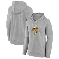 NFL Minnesota Vikings Women's Primary Logo Pullover Hoodie