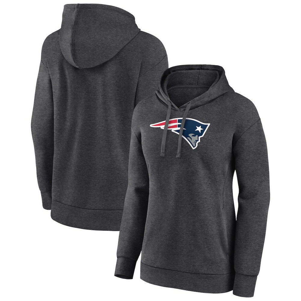 NFL New England Patriots Women's Primary Logo Pullover Hoodie