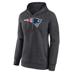NFL New England Patriots Women's Primary Logo Pullover Hoodie