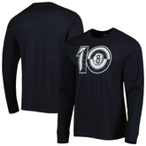 Brooklyn Nets '47 10th Anniversary Super Rival Long Sleeve T-Shirt - Black | 47 brand for sale