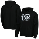 Brooklyn Nets '47 10th Anniversary Headline Pullover Hoodie - Black | 47 brand for sale