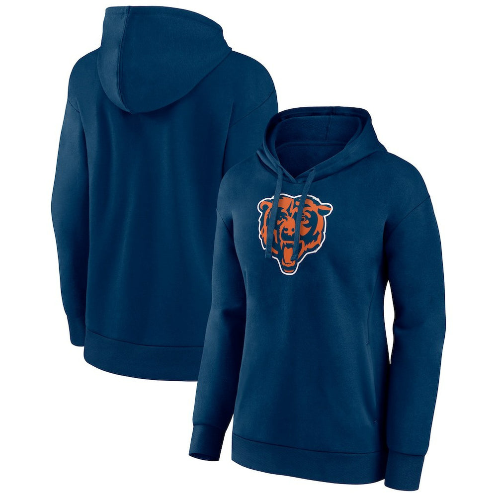 NFL Chicago Bears Women's Primary Logo Pullover Hoodie