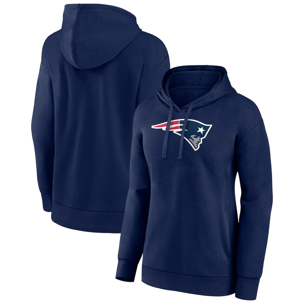 NFL New England Patriots Women's Primary Logo Pullover Hoodie