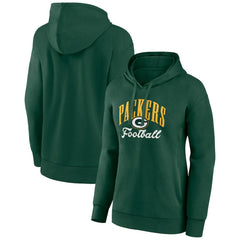 NFL Green Bay Packers Women's Victory Script Pullover Hoodie