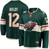 Matthew Boldy Minnesota Wild Fanatics Home Breakaway Player Jersey