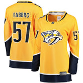 Dante Fabbro Nashville Predators Fanatics Women's Home Breakaway Player Jersey