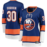 Ilya Sorokin New York Islanders Fanatics Women's Home Breakaway Player Jersey