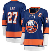 Anders Lee New York Islanders Fanatics Women's Home Captain Patch Breakaway Player Jersey