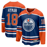 Zach Hyman Edmonton Oilers Fanatics Home Breakaway Player Jersey