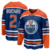 Evan Bouchard Edmonton Oilers Fanatics Home Breakaway Player Jersey