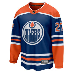 Brett Kulak Edmonton Oilers Fanatics Home Breakaway Player Jersey