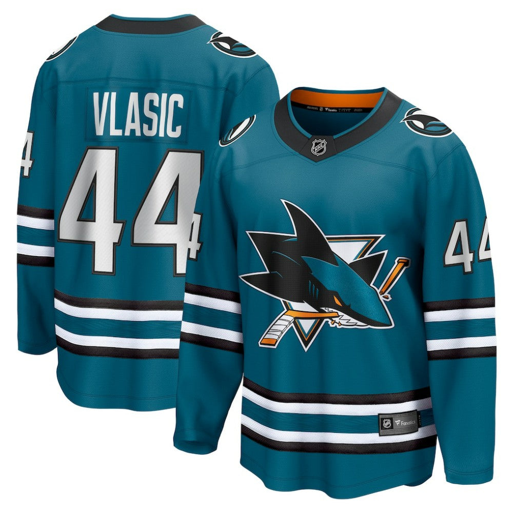 Marc-Edouard Vlasic San Jose Sharks Fanatics Home Breakaway Player Jersey