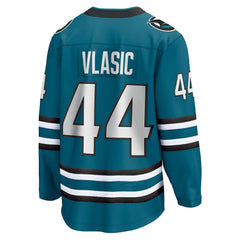Marc-Edouard Vlasic San Jose Sharks Fanatics Home Breakaway Player Jersey
