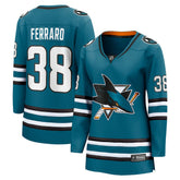 Mario Ferraro San Jose Sharks Fanatics Women's Home Breakaway Player Jersey