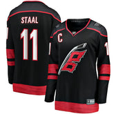Jordan Staal Carolina Hurricanes Fanatics Women's Home Captain Patch Breakaway Player Jersey