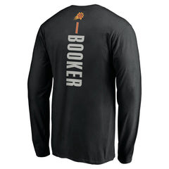 Devin Booker Phoenix Suns Playmaker Name & Number Long Sleeve T-Shirt - Black outlet