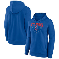 Chicago Cubs Women's Team Live For It Pullover Hoodie - Royal