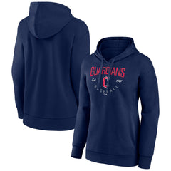 Cleveland Guardians Women's Live For It Pullover Hoodie - Navy
