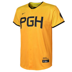 Pittsburgh Pirates Preschool City Connect Replica Jersey - Gold | Nike