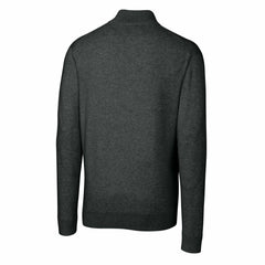 NFL Detroit Lions Cutter & Buck Throwback Logo Lakemont Tri-Blend Big & Tall Quarter-Zip Pullover Sweater