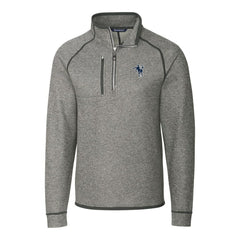 NFL Indianapolis Colts Cutter & Buck Mainsail Sweater-Knit Big & Tall Half-Zip Pullover Jacket