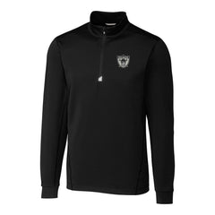 NFL Las Vegas Raiders Cutter & Buck Throwback Logo Traverse Stretch Quarter-Zip Big & Tall Pullover Top