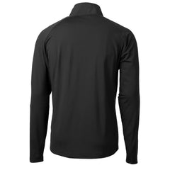 NFL Atlanta Falcons Cutter & Buck Adapt Eco Knit Hybrid Recycled Quarter-Zip Throwback Pullover Top