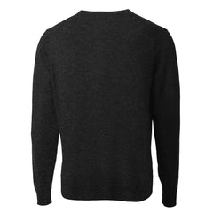 NFL San Francisco 49ers Cutter & Buck Throwback Logo Lakemont Tri-Blend V-Neck Pullover Sweater