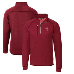 NFL Tampa Bay Buccaneers Cutter & Buck Mainsail Sweater-Knit Half-Zip Pullover Jacket