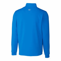 NFL Detroit Lions Cutter & Buck Throwback Logo Traverse Stretch Quarter-Zip Pullover Top