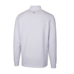 NFL New England Patriots Cutter & Buck Throwback Logo Traverse Stretch Quarter-Zip Pullover Top