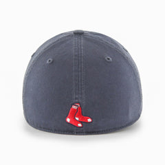 Boston Red Sox Primary Team Logo David Ortiz #34 Fitted Franchise Hat - Blue | 47 brand
