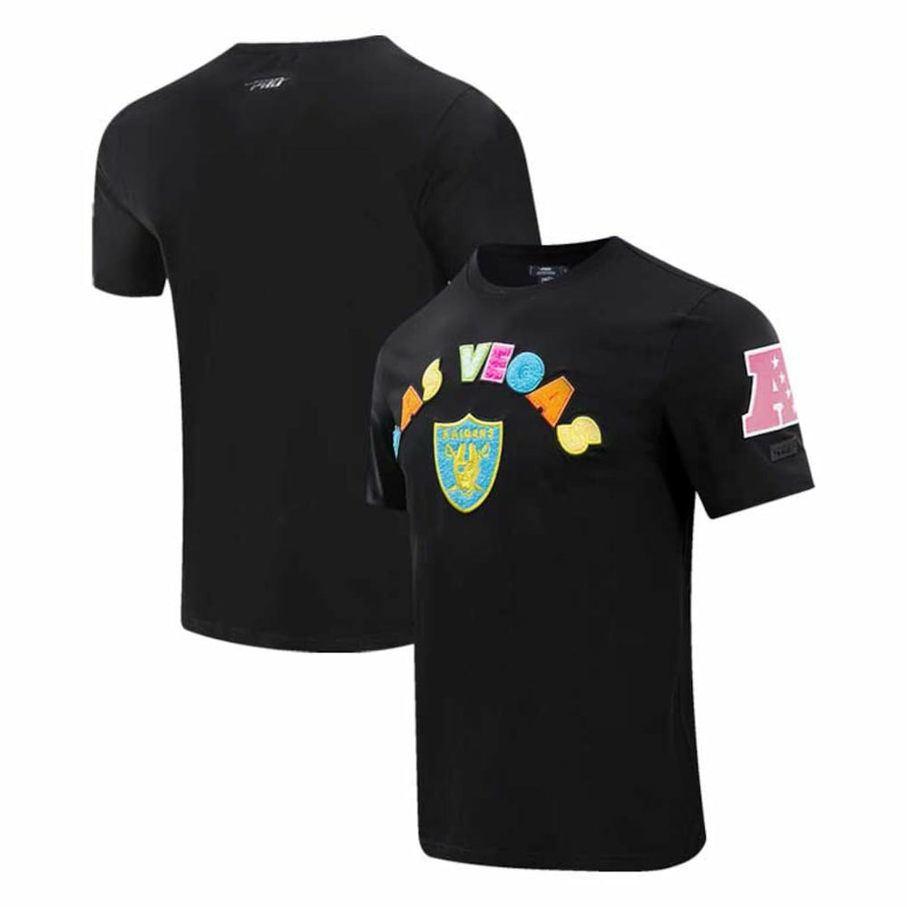 NFL Las Vegas Raiders Pro Standard Neon Graphic T-Shirt