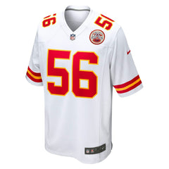 NFL Kansas City Chiefs George Karlaftis Away Game Player Jersey