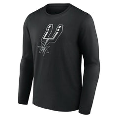 San Antonio Spurs Gradient Logo Long Sleeve T-Shirt - Black for sale