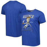 Franz Wagner Orlando Magic Homage Caricature Tri-Blend T-Shirt - Blue sale