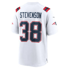 NFL New England Patriots Rhamondre Stevenson Game Player Jersey