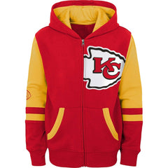 NFL Kansas City Chiefs Preschool Stadium Color Block Full-Zip Hoodie