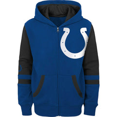 NFL Indianapolis Colts Youth Colorblock Full-Zip Hoodie