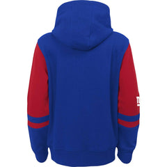 NFL New York Giants Youth Colorblock Full-Zip Hoodie
