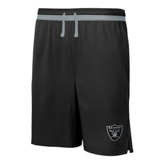 NFL Las Vegas Raiders Cool Down Tri-Color Elastic Training Shorts