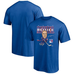 Mark Messier New York Rangers Player Caricature T-Shirt