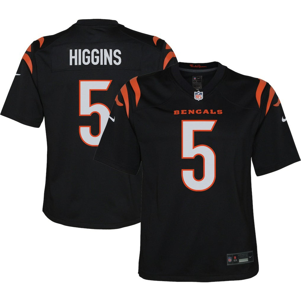 NFL Cincinnati Bengals Tee Higgins Youth Game Jersey