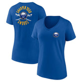 Buffalo Sabres Women's Territorial V-Neck T-Shirt
