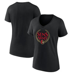 Ottawa Senators Women's Shout Out V-Neck T-Shirt