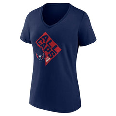 Washington Capitals Women's Shout Out V-Neck T-Shirt