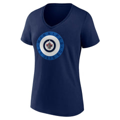 Winnipeg Jets Women's Proclamation V-Neck T-Shirt